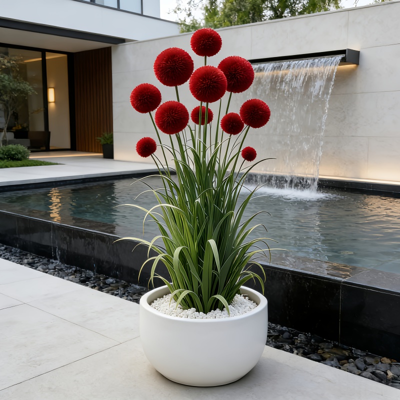 4 sztuki = 12 łodyg, wazon nie – Florist Supply Vases recenzja i cena